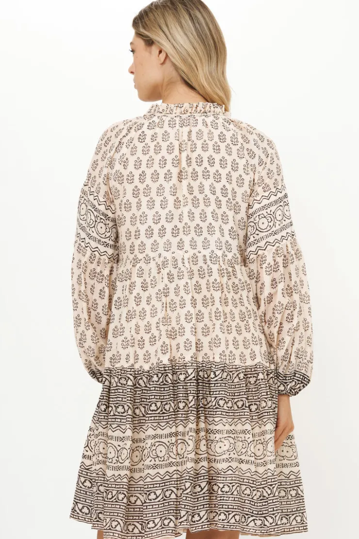 Oliphant Short & Mini Dresses|Dresses>Balloon Sleeve Short- Samba Black