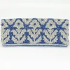 Oliphant Accessories|Bags>Beaded Clutch- Marigold Periwinkle