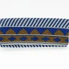 Oliphant Accessories|Bags>Beaded Clutch- Mezcal Blue Gold