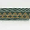 Oliphant Accessories|Bags>Beaded Clutch- Mezcal Green Gold