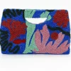 Oliphant Accessories|Bags>Beaded Handbag- Reef Blue